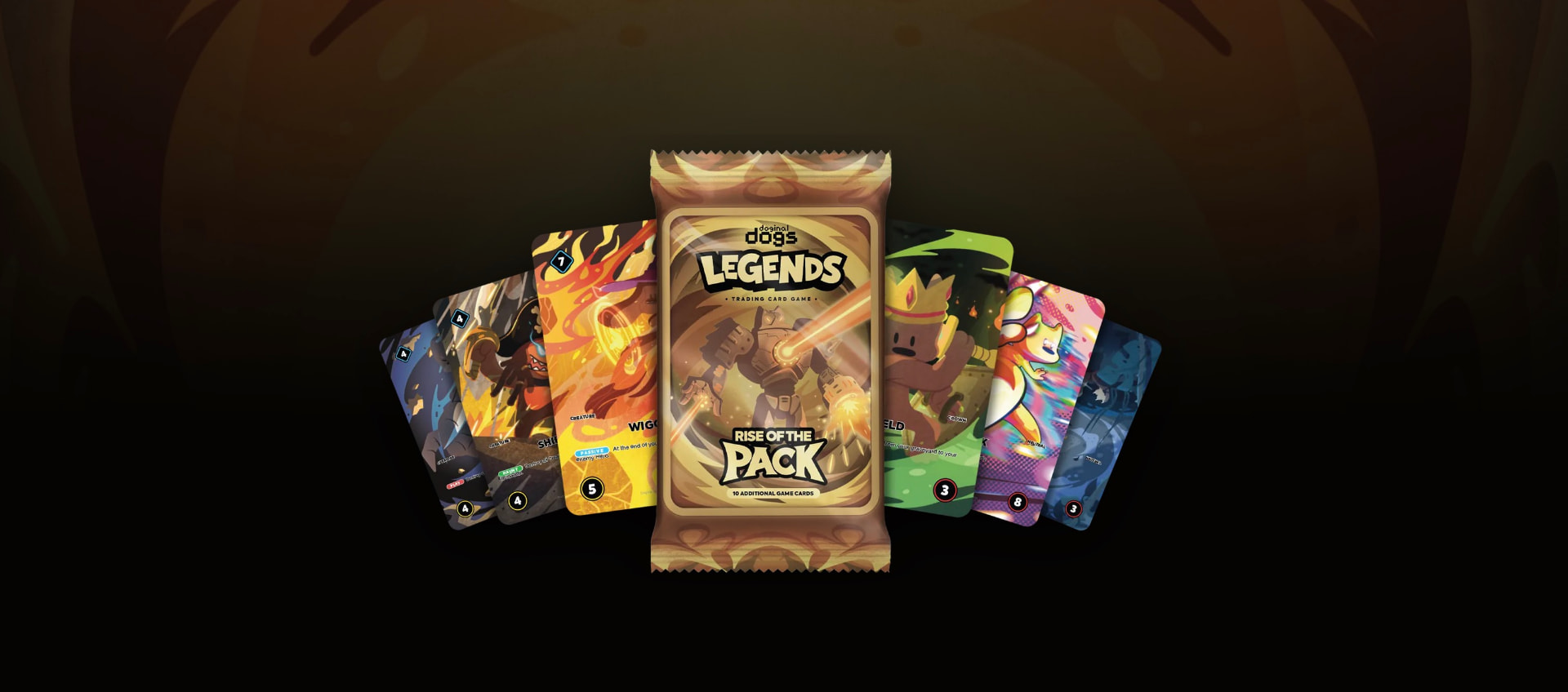 Doginal Dogs Legends: Rise of the Pack card packs